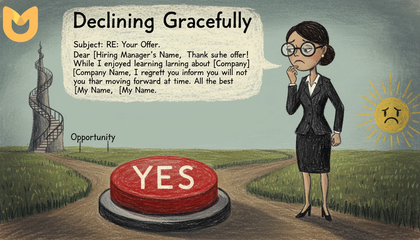 How to Decline a Job Offer by Email Minova Resume AI Assistant
